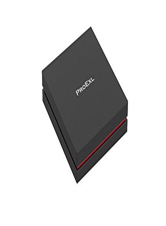 برو إي أكس أل سوار PROEXL® MAX المغناطيسي للرجال، تصميم بسيط، طول قابل للتعديل، مشبك فاخر (أسود) - Image 5